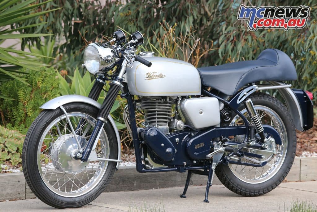 Velocette Thruxton - Bien que construite dans les années 1960, la Thruxton devait davantage à une époque antérieure