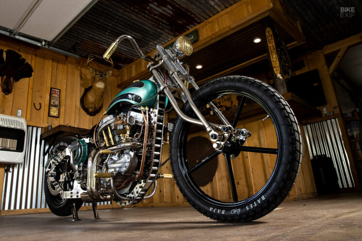 Harley Panhead de Sean Jackson de Biltwell People's Choice