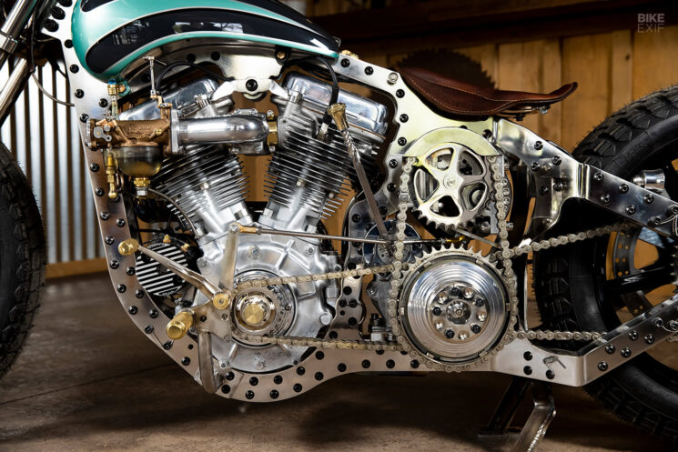 Harley Panhead de Sean Jackson de Biltwell People's Choice