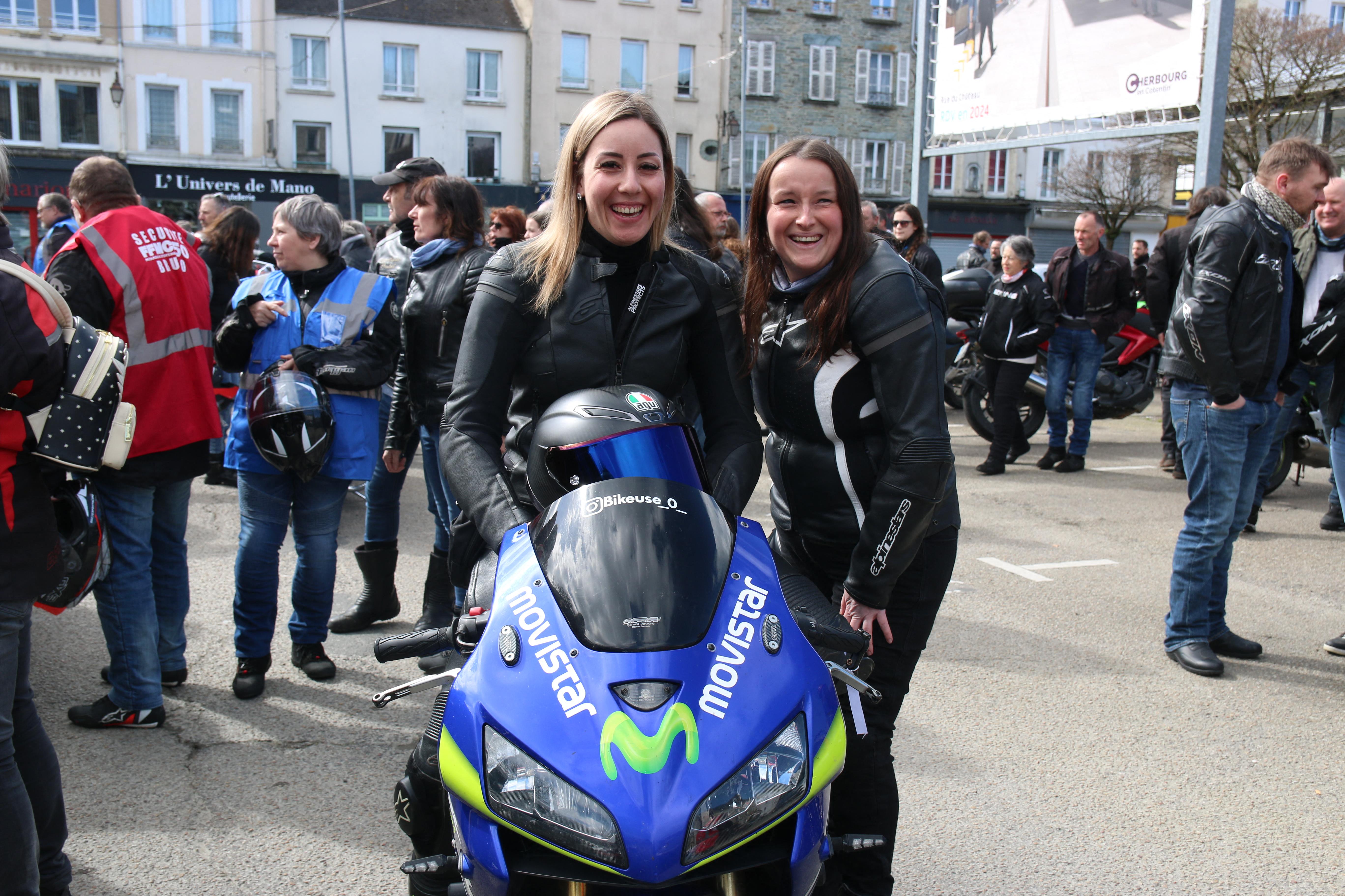 , EN IMAGES. À Cherbourg, les motardes carburent contre les préjugés sexistes