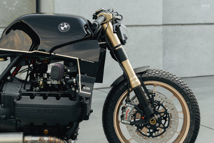 BMW K100 café racer par Motocrew