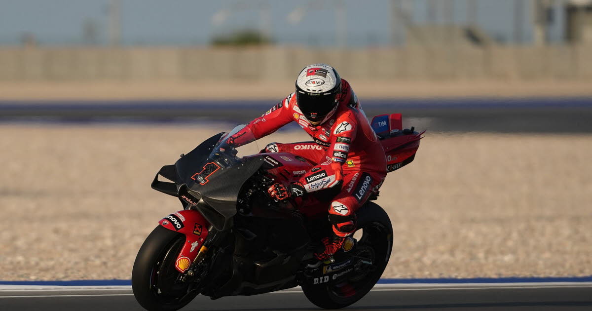 , Moto Moto GP : menée par Francesco Bagnaia, la flotte Ducati a de l&rsquo;ambition