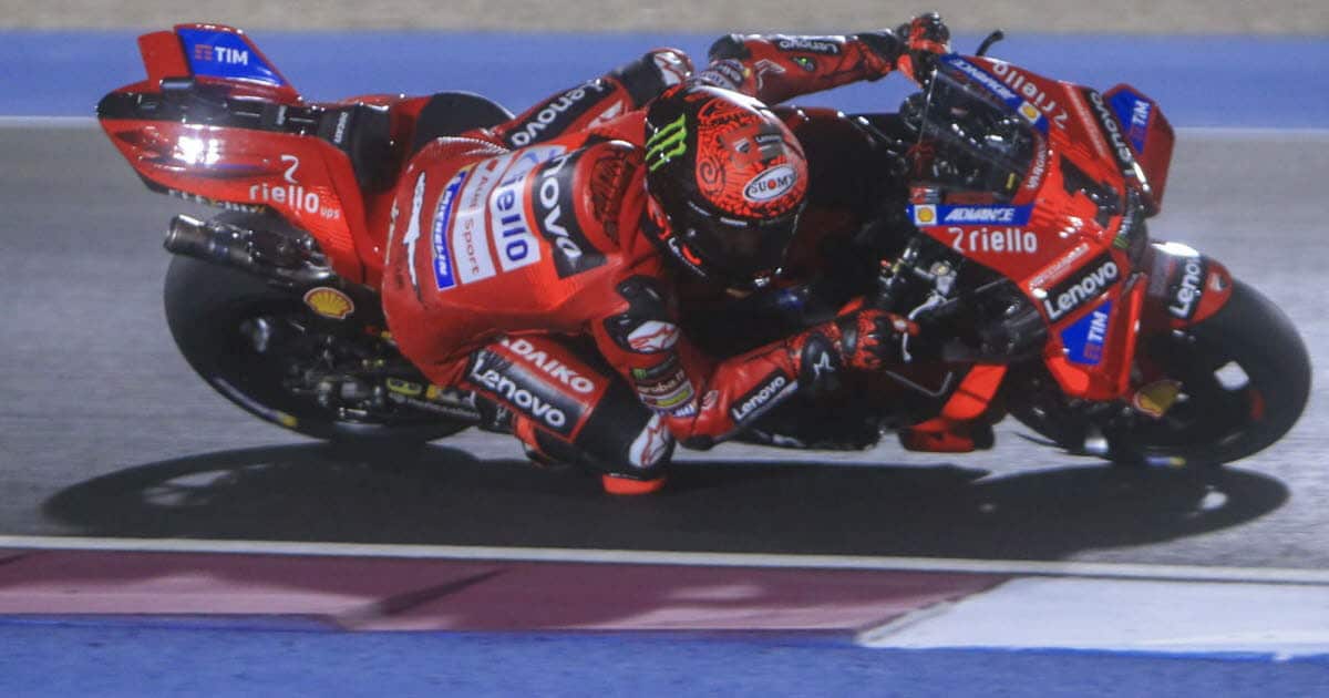 , Moto MotoGP : Francesco Bagnaia s&rsquo;imposée d&rsquo;entrée sur le Grand Prix du Qatar