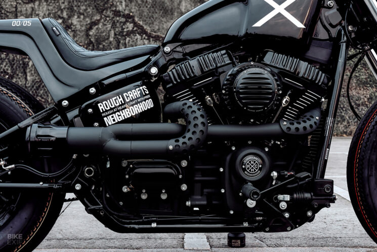 QUARTIER x Rough Crafts personnalisé Harley Street Bob
