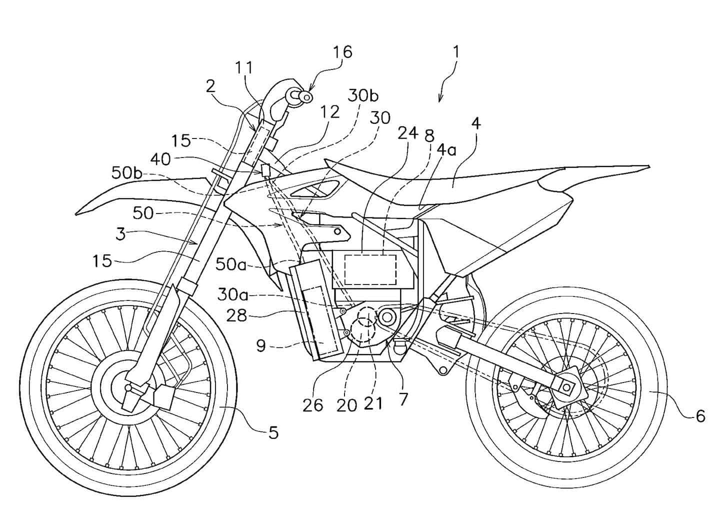 Yamaha poursuit le développement de son prochain vélo de motocross électrique.