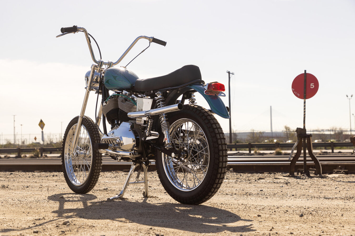 , Moto: Moto personnalisée Ironhead Sportster 1970 de Kento « Fury » Oketani