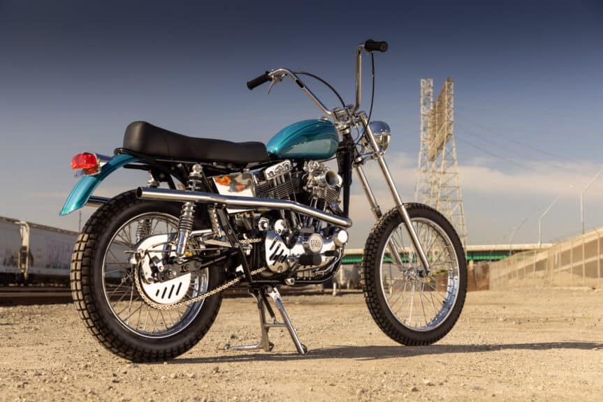 , Moto: Moto personnalisée Ironhead Sportster 1970 de Kento « Fury » Oketani