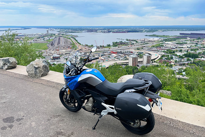 Balade préférée Duluth Minnesota Balade en moto Duluth