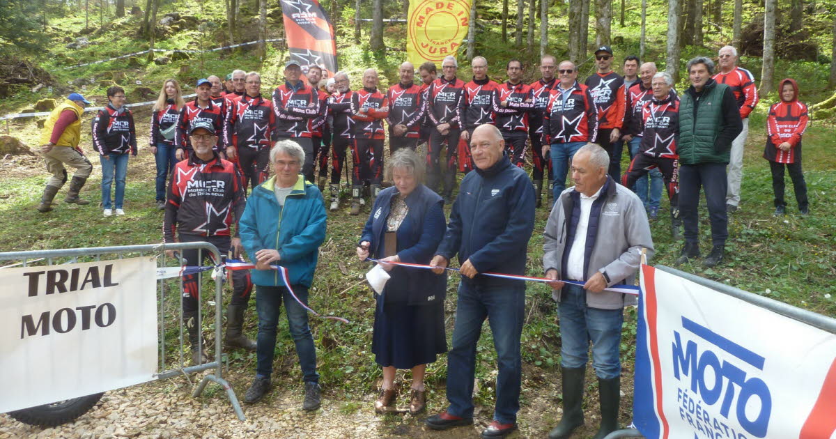, Saint-Laurent-en-Grandvaux Le moto club a désormais son terrain d’entraînement de trial