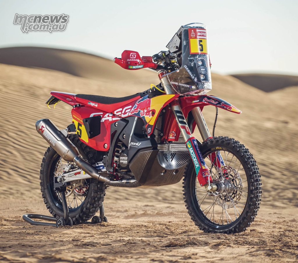 , Moto: Daniel Sanders en pleine forme pour son retour en rallye au Desafio Ruta 40