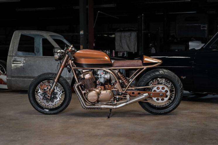Honda CB750 café racer par The Hot Rod Shop