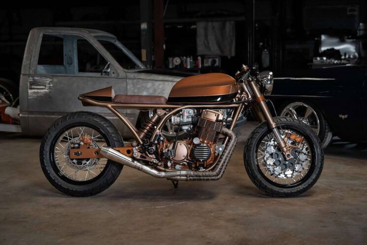 Honda CB750 café racer par The Hot Rod Shop