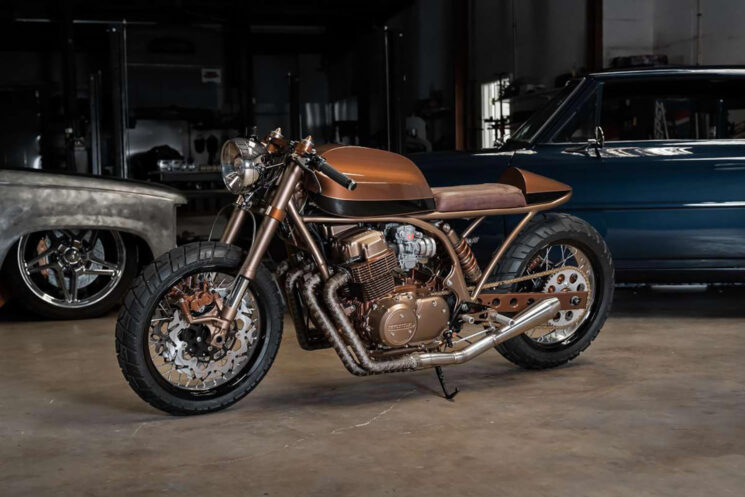 Honda CB750 café racer par The Hot Rod Shop