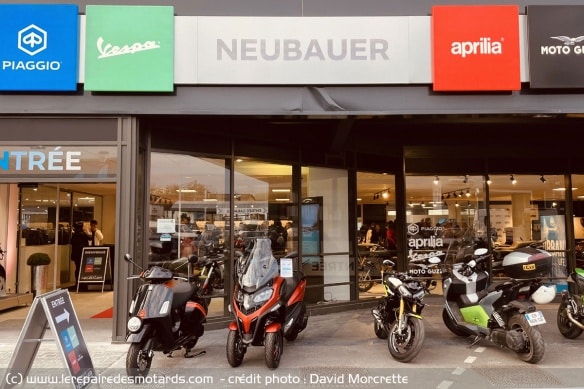 Ouverture d'un Motoplex moto Neubauer à Paris