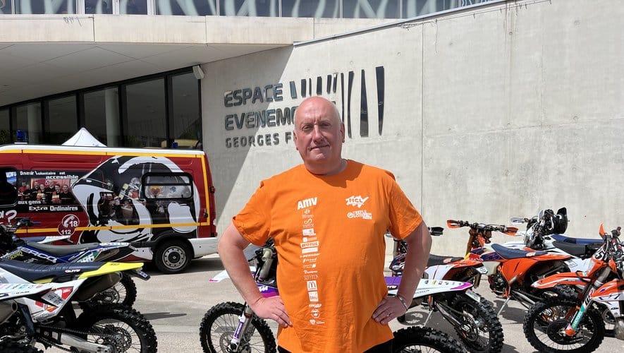 , Trèfle lozérien AMV : « Le Moto club lozérien, c’est un peu toute ma vie », confie Philippe Boulet, le président