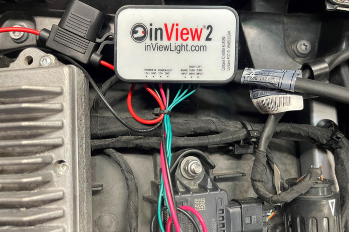 Examen de la conception du troisième œil inView 2