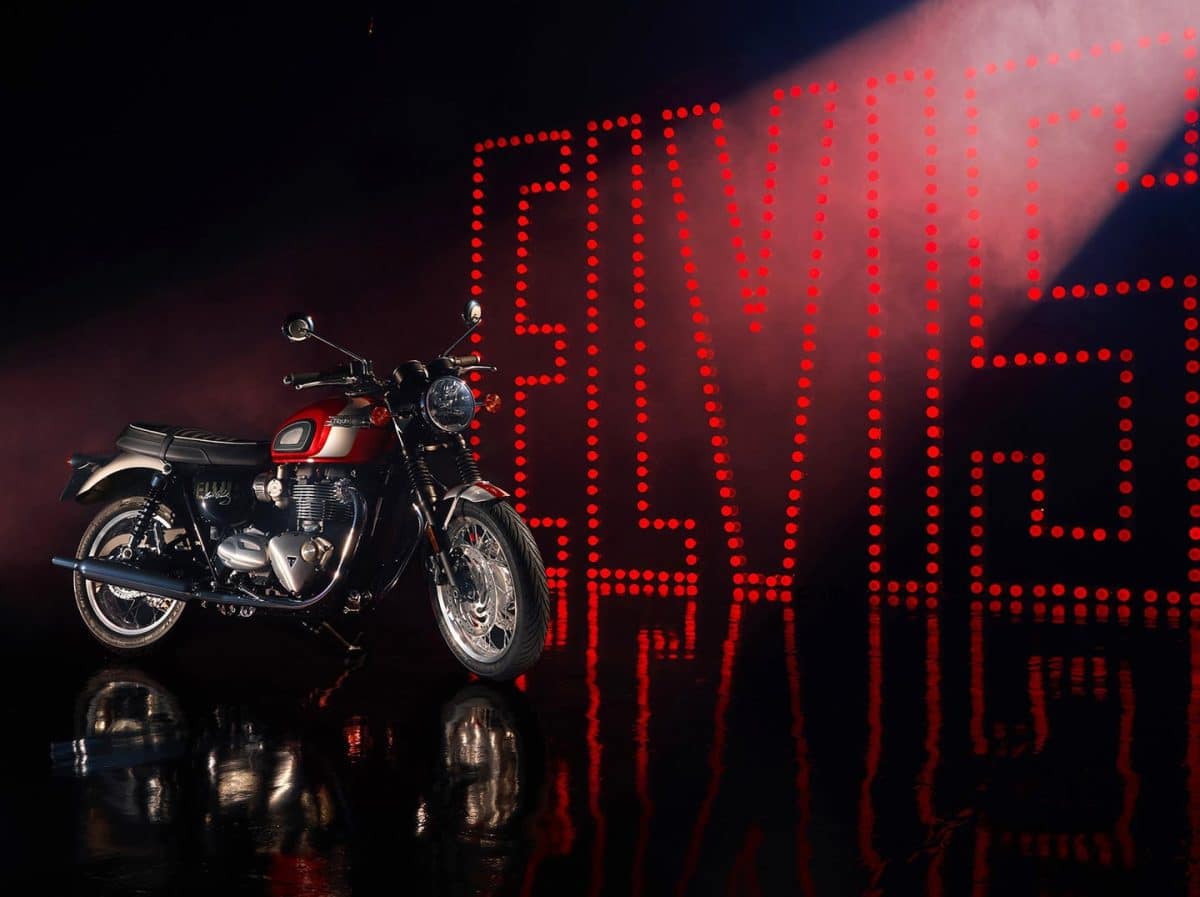 , Moto: Premier aperçu de la Triumph T120 Elvis Presley 2025 en édition limitée