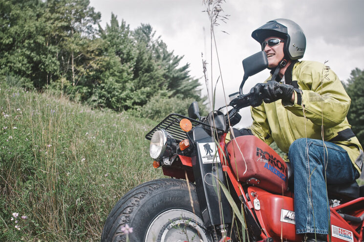 Voyage en moto Rokon à travers les États-Unis