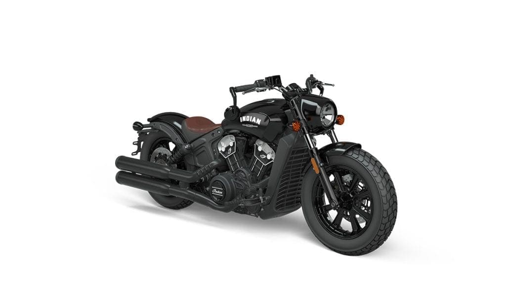 Indian Scout Bobber en noir tonnerre