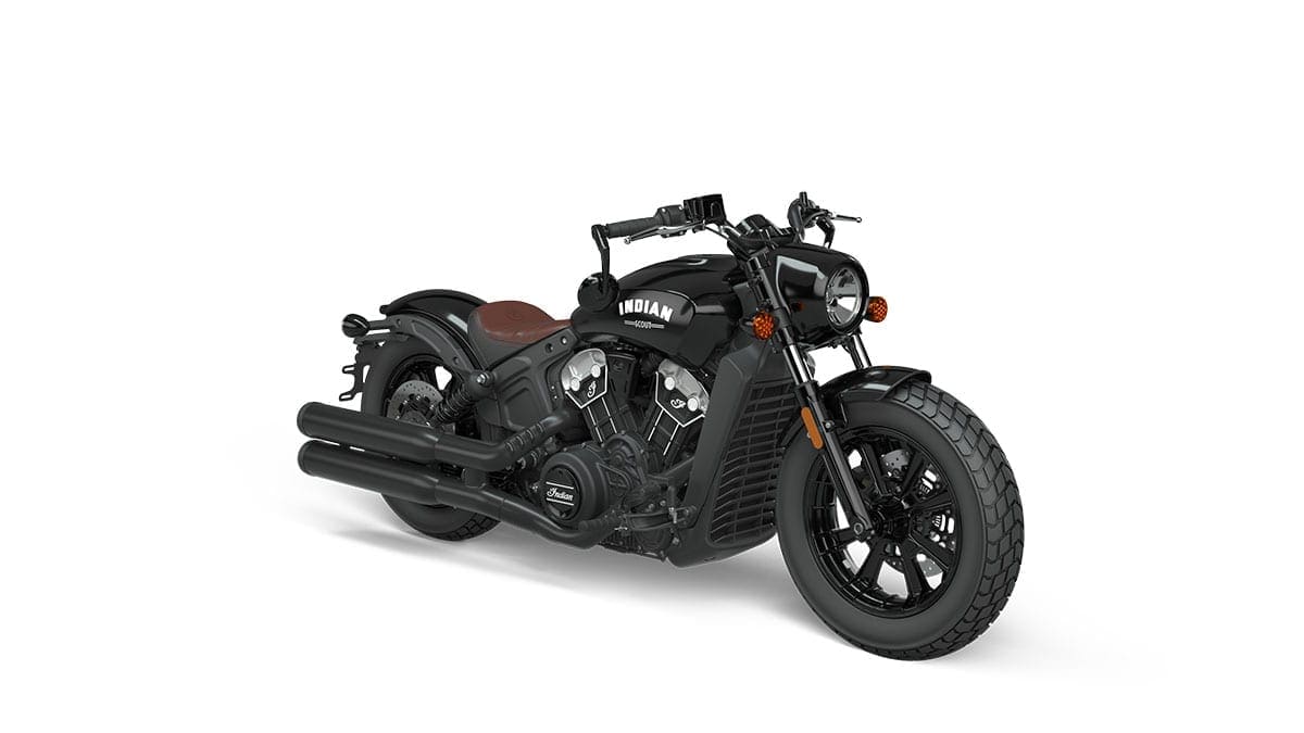 Indian Scout Bobber en noir tonnerre