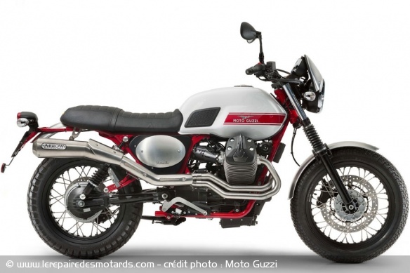La Moto Guzzi V7 II Stornello de 2015 La Moto Guzzi V7 II Stornello de 2015