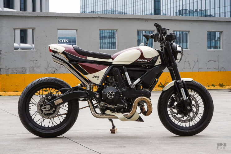 Ducati Scrambler Sixty2 personnalisé par Hardheads Motostudio