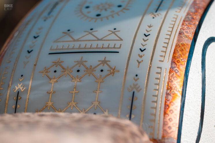 Suzuki DR350 Scrambler par Le Cent Vingt Cinq