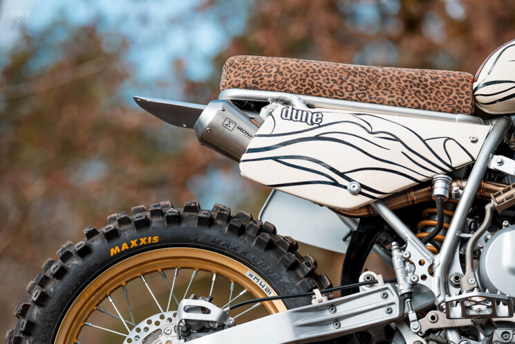 Suzuki DR350 Scrambler par Le Cent Vingt Cinq