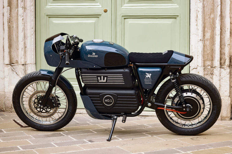 Vanguard X RGNT Electric Café Racer par Motorcycles Crooked