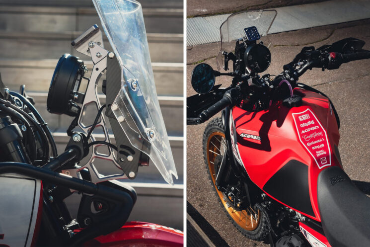 Royal Enfield Himalayan 450 Rally Bike par Ormotors