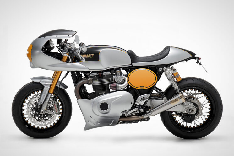 Triumph Thruxton Café Racer Series par Tamarit Motorcycles