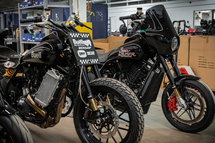 Buell lance des prototypes et des douanes Super Cruiser à Daytona