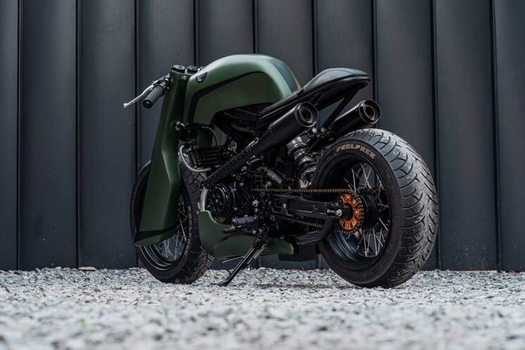 Honda Grom Café Racer par K-Speed