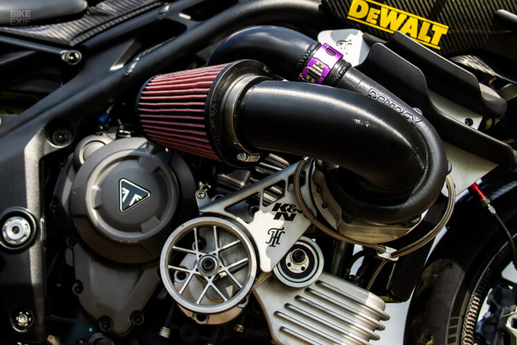 Triumph Speed suralimenté Triple 1200 RR par Thornton Hundred