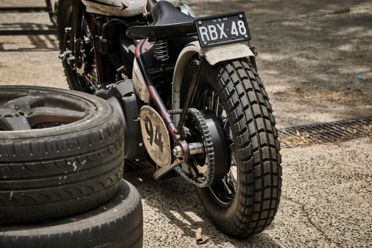 Harley-Davidson Softail Beach Racer par Gasoline Motor Co.