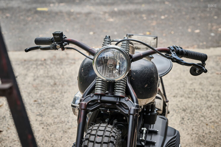 Harley-Davidson Softail Beach Racer par Gasoline Motor Co.