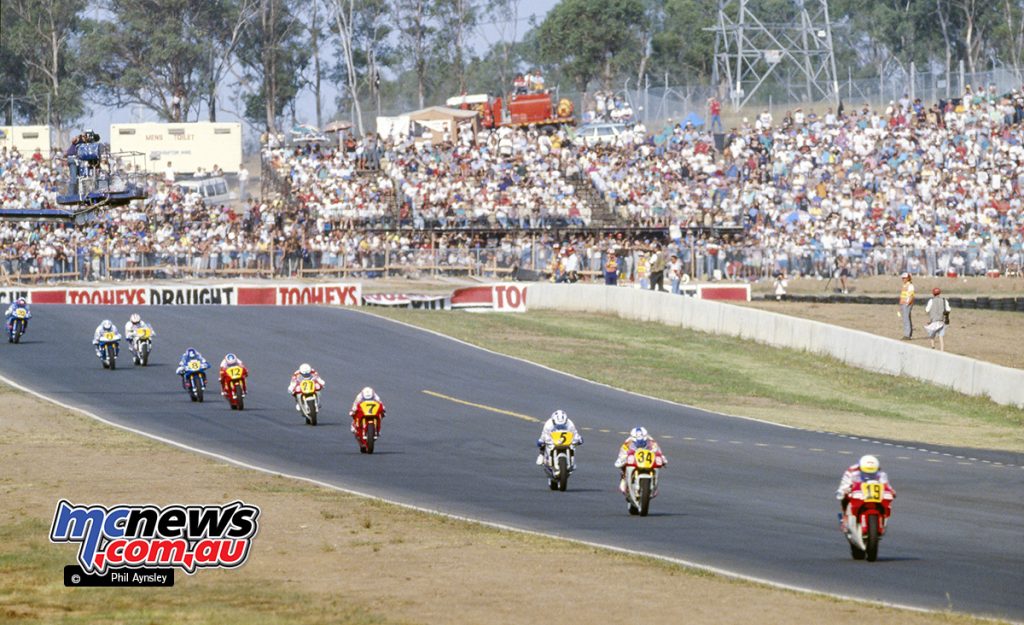 La fin du premier tour du GP australien en 1991