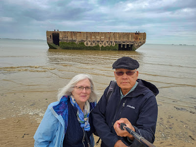 , Moto, Une excursion aux plages de débarquement du jour J