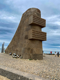 , Moto, Une excursion aux plages de débarquement du jour J