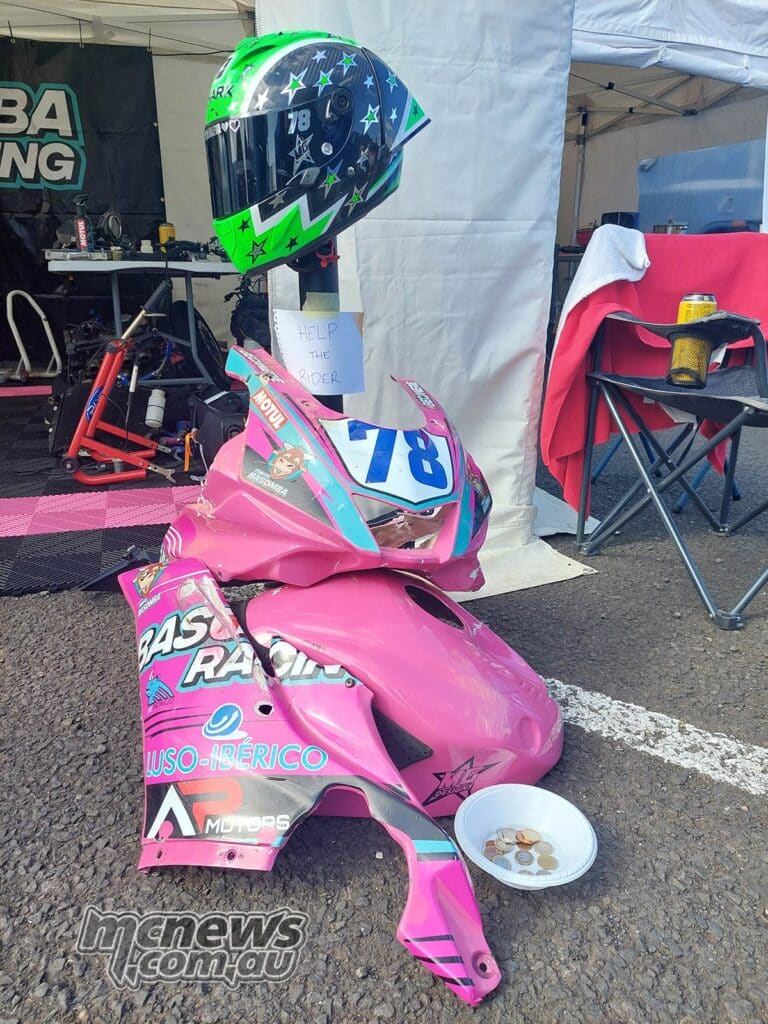 Fonds de réparation de collision pour Guillaume Mercier