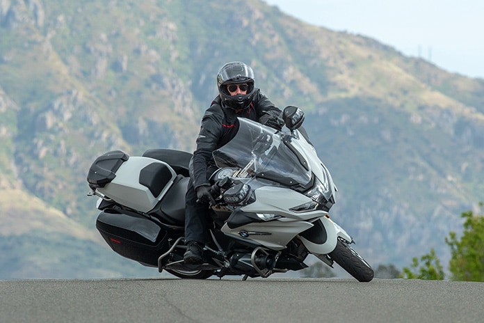 Quinn Redeker au rallye national de BMW MOA