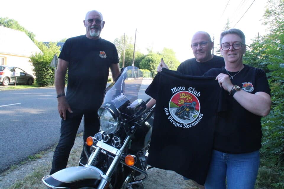 Le moto club des virages normands organise sa première sortie