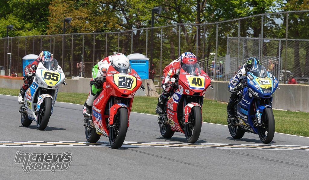 Parts Unlimited Talent Cup Race Two à Road America était une affaire de course serrée!