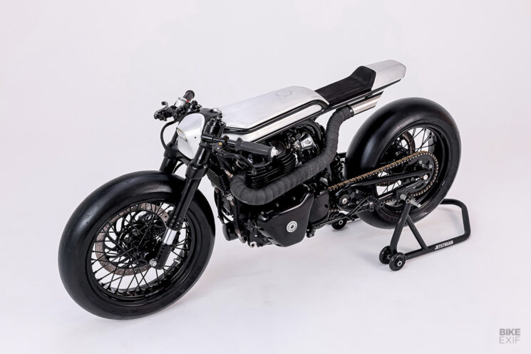 Royal Enfield Shotgun 650 Café Racer par Rajputana