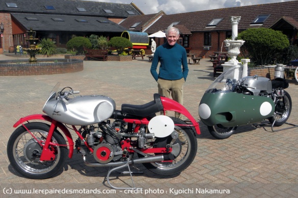 Miller a retrouvé une Bicilindrica et une V8, exposées dans son musée, mais aussi étrennées sur la piste