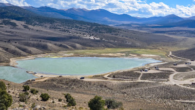 , Moto; Boondocking pendant le week-end au réservoir Illipah