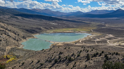 , Moto; Boondocking pendant le week-end au réservoir Illipah