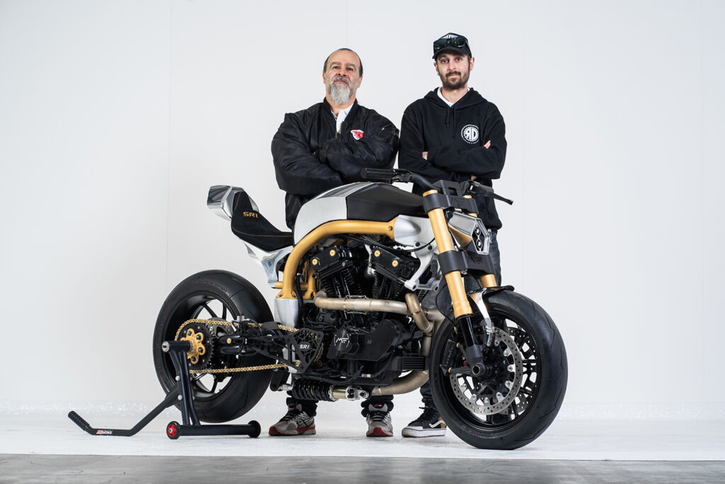 , Moto- LE DERNIER TOUR : SR1 Roadster par RD Kustom & Design.