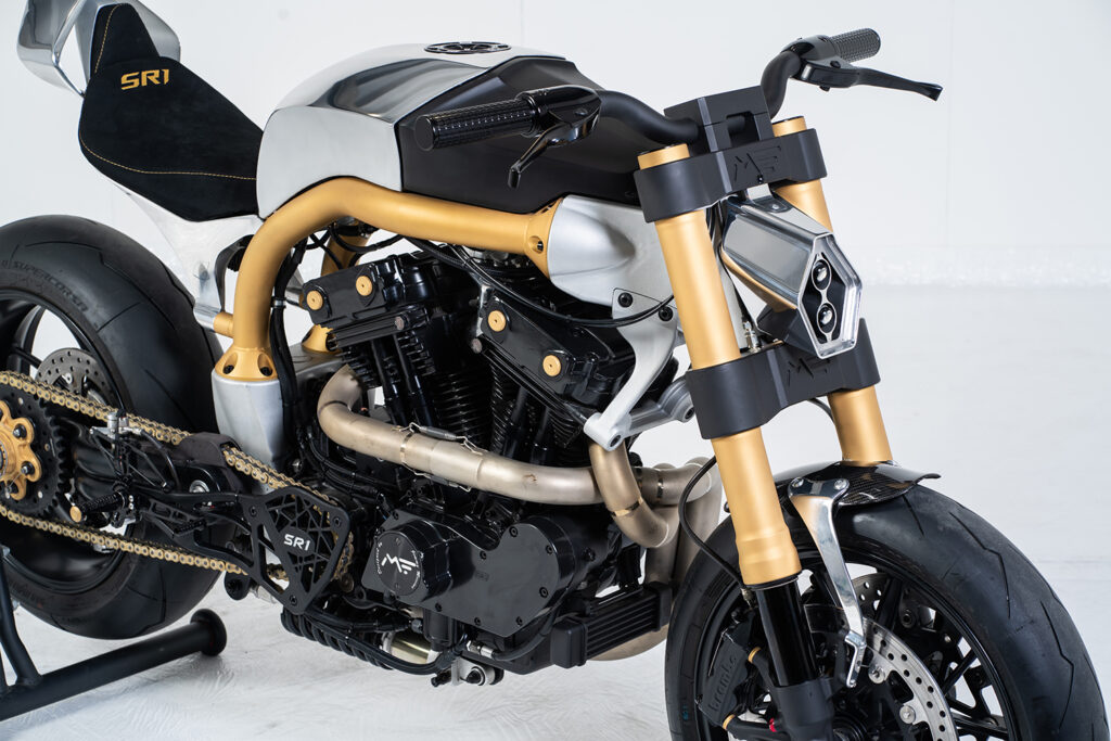 , Moto- LE DERNIER TOUR : SR1 Roadster par RD Kustom & Design.