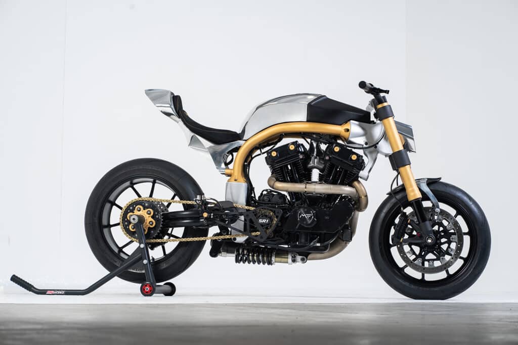 , Moto- LE DERNIER TOUR : SR1 Roadster par RD Kustom & Design.
